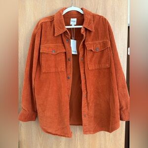 Kensie Jeans Corduroy Jean Jacket